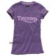 Triumph Logo Vintage Purple T-Shirt (Damen)