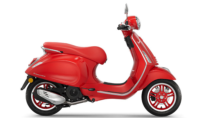 Vespa Primavera Red 125